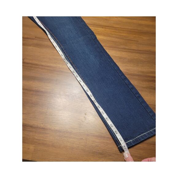 NWT True Religion Joey Super T Jeans 28 Low Rise Revival Tapered Y2K Retro Glam - Picture 15 of 16